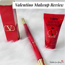 valentino makeup review michele goes