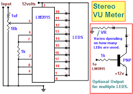 Adding stereo vu meters to a turntable michd. Simple Stereo Vu Meter