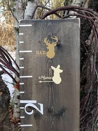 Mama And Daddy Deer Arrows Growth Chart Arrows Growth