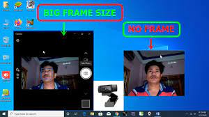 screen frame less webcam viewer