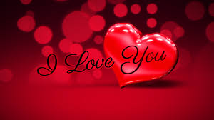love you text and motion romantic big
