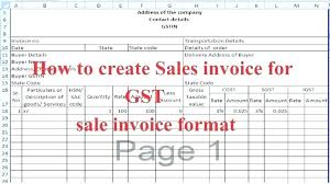 Sales Tax Excel Template