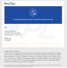 virus docusign email pos de