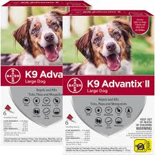 12 Month K9 Advantix Ii Red For Large Dogs 21 55 Lbs