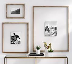 Floating Wood Gallery Frames Pottery Barn
