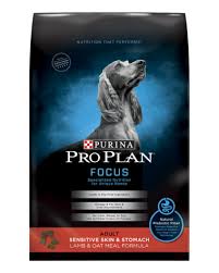 Purina Pro Plan Focus Adult Sensitive Skin Stomach Lamb Oat Meal Formula Dry Dog Food