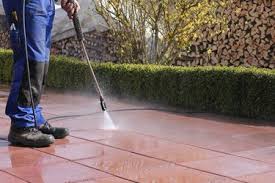 remove paint overspray from pavers