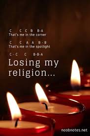 losing my religion r e m letter