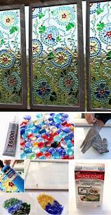 Easy Stained Glass Window Using Glass