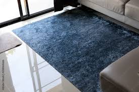 blue carpet softness texture decoration