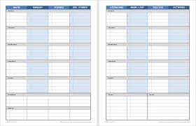 printable weekly student planners