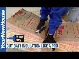 How To Cut Batt Insulation Like A Pro
