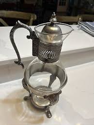 Silverplate Coffee Serving Pot Carafe W