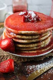 fresh strawberry pancake recipe