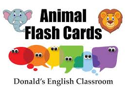 This File Contains 36 Animal Flash Cards In 4 Pdf Files For