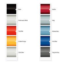 Ford Mustang Paint Codes Color Charts