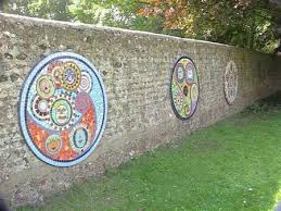 Mosaic Wall Mosaic Wall Art Mosaic Garden