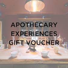 apothecary experiences gift voucher