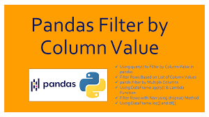 pandas filter by column value spark