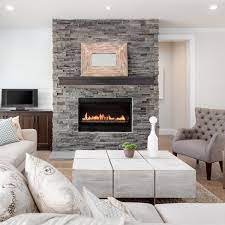 Is A Cozy Stacked Stone Fireplace Your