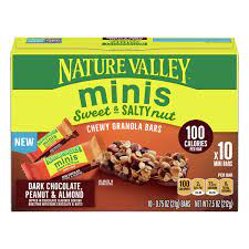 nature valley minis chewy granola bars