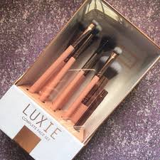 luxie complete face brush set x