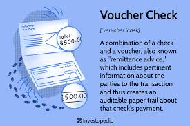 voucher check definition exles and