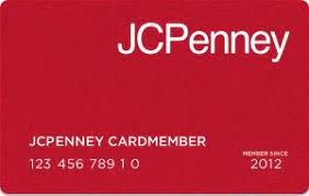 jcpenney credit card offer