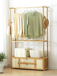 Wardrobe Ratten Clothes Rack With