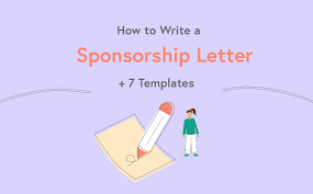 Mention the reason for the request. How To Write A Sponsorship Letter 7 Templates
