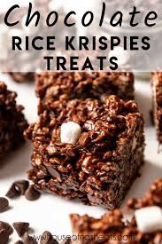 easy chocolate rice krispie treats