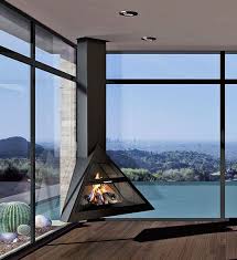 Floating Fireplace Hanging Fireplace