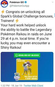 The ultra unlock bonus events were rewards for completing all 24 global challenges during pokemon go fest this weekend. Pokemon Go Maldives Inicio Facebook