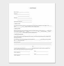 Also, a lease does not usually automatically renew. Lease Renewal Letter 40 Templates And Sample Letters