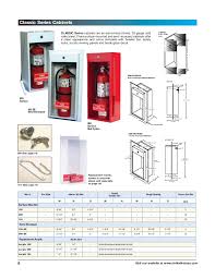 Fire extinguisher cabinet serves two purposes and is a must buy for fire extinguishing equipment. Fire Extinguisher And Cabinets Catalog