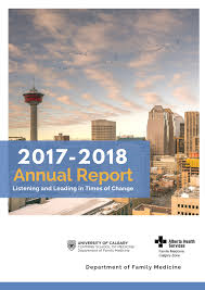 2017 18 Department Of Family Medicine Annual Report Pages 1