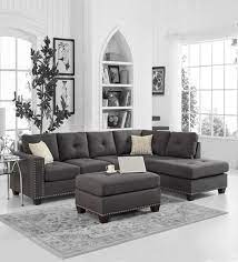 Buy Plazzo Fabric Lhs 5 Seater Sofa