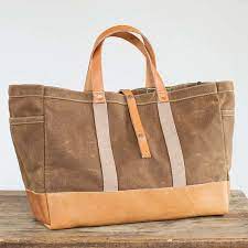 No 175 L Garden Tool Tote In Waxed