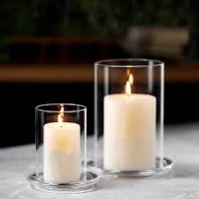 Lioobo 3pcs Hurricane Candle Holder