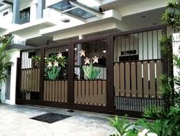 Variasi dengan pagar besi, pagar beton batu bata, pagar cor. Tips Desain Pagar Rumah Minimalis Yang Bikin Kamu Ingin Memilikinya