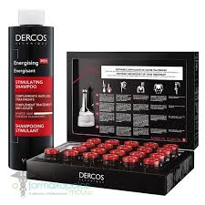 As i mentioned in my previous post lately i had problems with my hair because it has started falling a lot. Vichy Dercos Pack For Men Hair Loss With Aminexil Clinical 5 Treatment With Vials 21xmonodoses Men Energising Shampoo Men Shampoo 200ml Ofarmakopoiosmou Gr