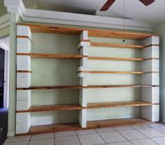 Bookshelves Diy Cinder Block Shelves