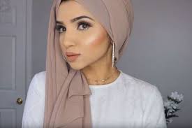 tutorial hijab turban pesta yang bisa