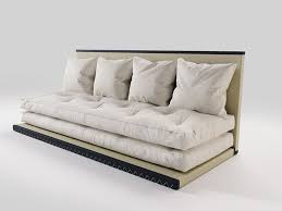 kanto double anese style upholstered