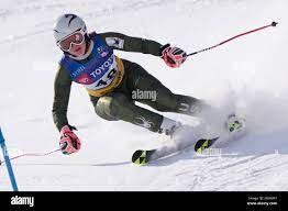 Stella Sherlock competes in the women's giant slalom ski race during the  U.S. Alpine Championships, Tuesday, April 4, 2023, at the Sun Valley ski  resort in Ketchum, Idaho. (AP PhotoRobert F. Bukaty