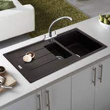granite onyx black kitchen sink