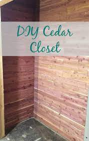 Diy Cedar Lined Closet Real Girl S Realm