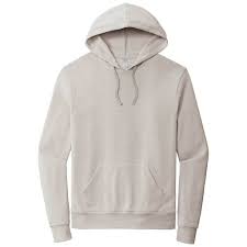 Alternative Apparel Men S Light Grey Washed Terry Challenger Hoodie