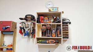 French Cleat Wall Diy Tool Storage
