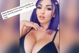 Shop online 24/7 at stunningottawa.com! Stunning Babe Posts Eye Popping Video Prove Boobs Boost Life Expectancy Daily Star Scoopnest